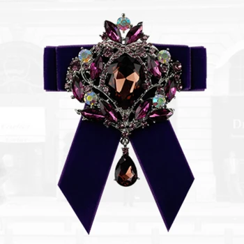 New Fashion Bow Tie For Groom Men Women Butterfly bow ties Purple gem crystal Business pendant bowties Wedding necktie
New Fashion Bow Tie For Groom Men Women Butterfly bow ties Purple gem crystal Business pendant bowties Wedding necktie
