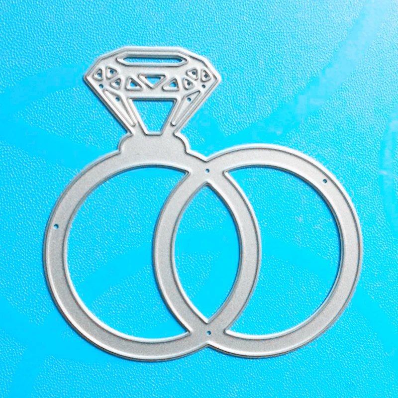 YLCD188 Diamond Ring Metal Cutting Dies For Scrapbooking Stencils DIY Album Cards Decoration Embossing Folder Die Cuts Template
YLCD188 Diamond Ring Metal Cutting Dies For Scrapbooking Stencils DIY Album Cards Decoration Embossing Folder Die Cuts Template