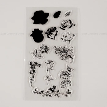 Eno Greeting Rose Flower Stamps clear stamps for card making scrapbooking
Eno Greeting Rose Flower Stamps clear stamps for card making scrapbooking