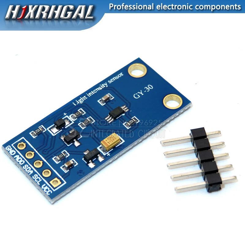 1PCS GY-30 BH1750 BH1750FVI The digital optical intensity illumination sensor BH1750FVI of module for arduino 3V-5V
1PCS GY-30 BH1750 BH1750FVI The digital optical intensity illumination sensor BH1750FVI of module for arduino 3V-5V