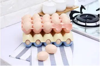 1PC Kitchen Egg Storage Box Organizer Refrigerator Storing Egg 15 Eggs Organizer Container Storage Egg Racks And Shelf LF 250
1PC Kitchen Egg Storage Box Organizer Refrigerator Storing Egg 15 Eggs Organizer Container Storage Egg Racks And Shelf LF 250