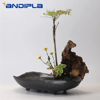 Creative Irregular Rectangle Flower Pot Vase Ceramic Coarse Pottery Planters Hydroponic Bonsai Snacks Plate Dry Fruit Tray Decor
Creative Irregular Rectangle Flower Pot Vase Ceramic Coarse Pottery Planters Hydroponic Bonsai Snacks Plate Dry Fruit Tray Decor