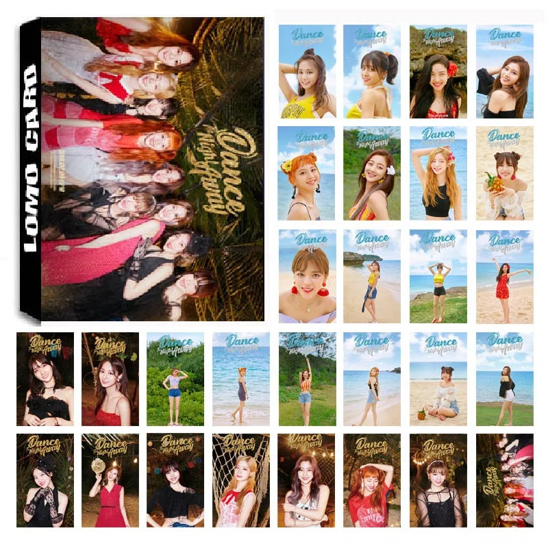 New 30Pcs/set KPOP TWICE Girls Team 06 Album SUMMER NIGHTS HD Photo Card PVC Self Made LOMO Photocard
New 30Pcs/set KPOP TWICE Girls Team 06 Album SUMMER NIGHTS HD Photo Card PVC Self Made LOMO Photocard
