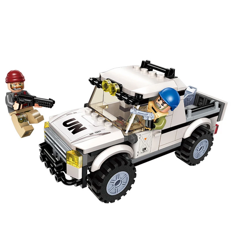 ENLIGHTEN Military War Mountain Car Army Swat Team Figures Building Blocks Sets For Kid Diy Education Compatible Legoings City
ENLIGHTEN Military War Mountain Car Army Swat Team Figures Building Blocks Sets For Kid Diy Education Compatible Legoings City