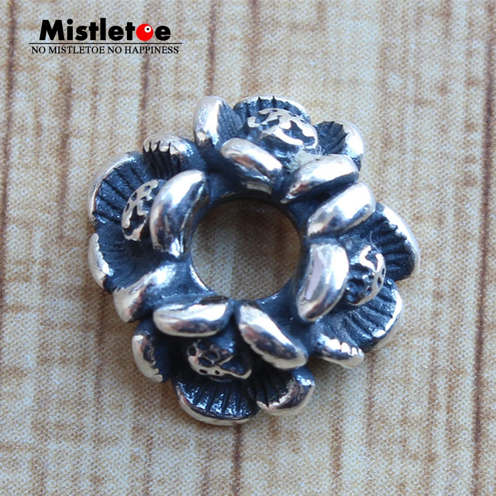 Mistletoe 925 Sterling Silver Designer Ring Flower Charm Bead Fit European Bracelet Jewelry
Mistletoe 925 Sterling Silver Designer Ring Flower Charm Bead Fit European Bracelet Jewelry