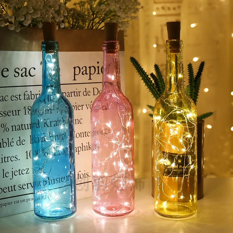 1M 2M LED Garland Copper Wire Corker String Fairy Lights for Glass Craft Bottle New Year Christmas Valentines Wedding Decoration
1M 2M LED Garland Copper Wire Corker String Fairy Lights for Glass Craft Bottle New Year Christmas Valentines Wedding Decoration