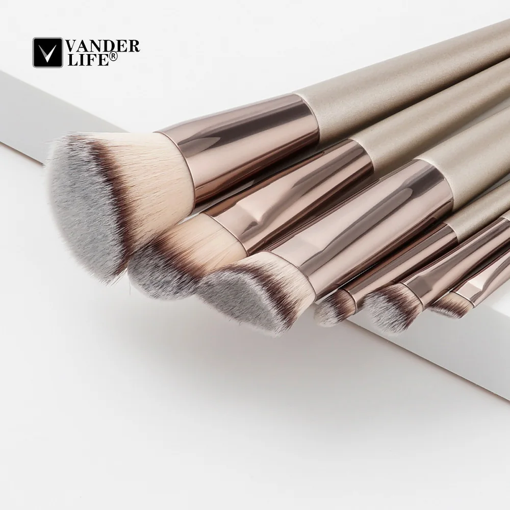 VANDERLIFE 6 Pcs Foundation Powder Makeup Brush Set Grey Powder & Blush brush Cosmetics Make Up Brushes Beauty Face Blusher Kits
VANDERLIFE 6 Pcs Foundation Powder Makeup Brush Set Grey Powder & Blush brush Cosmetics Make Up Brushes Beauty Face Blusher Kits