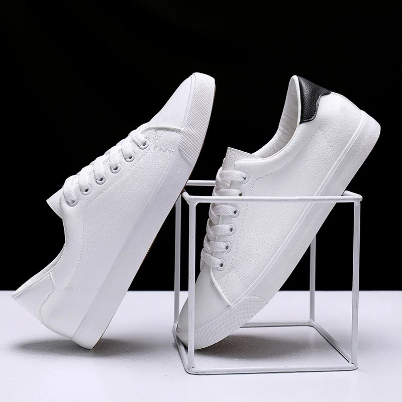 Men's Pure White Leather Sneaker Sports Leisure Board Shoes men shoes sneakers zapatos de hombres
Men's Pure White Leather Sneaker Sports Leisure Board Shoes men shoes sneakers zapatos de hombres