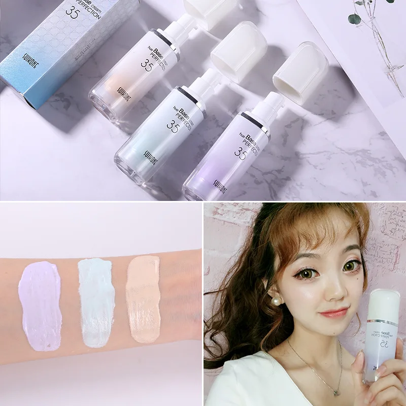SUIKONE light snow gauze isolation cream female student bare makeup isolation Concealer primer moisturizing makeup front milk
SUIKONE light snow gauze isolation cream female student bare makeup isolation Concealer primer moisturizing makeup front milk