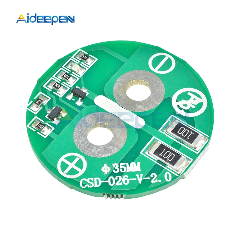 2.7V 35mm 500F Super Farad Capacitor Equalization Board 3.5cm Universal Super Capacitor Protection Board Module
2.7V 35mm 500F Super Farad Capacitor Equalization Board 3.5cm Universal Super Capacitor Protection Board Module