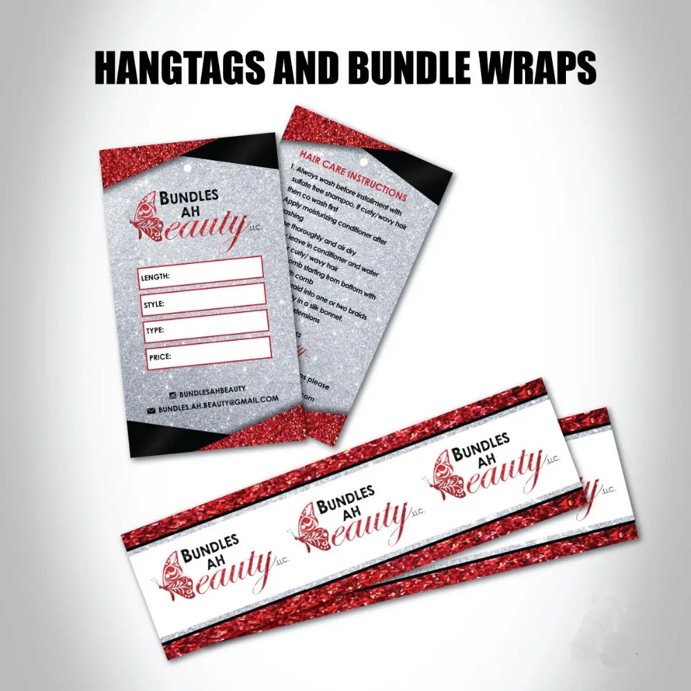 Custom Virgin Hair extensions paper wrap stickers ,hang tags,hair packaging wrapping labels stickers and tags labels, no string
Custom Virgin Hair extensions paper wrap stickers ,hang tags,hair packaging wrapping labels stickers and tags labels, no string