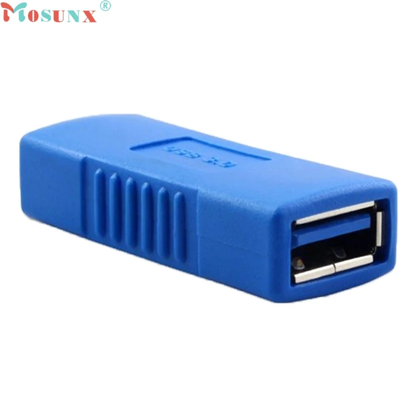 Mosunx Factory Price USB 3.0 Type A Female To Female Adapter Coupler Gender Changer Connector Nov9 Drop Shipping
Mosunx Factory Price USB 3.0 Type A Female To Female Adapter Coupler Gender Changer Connector Nov9 Drop Shipping