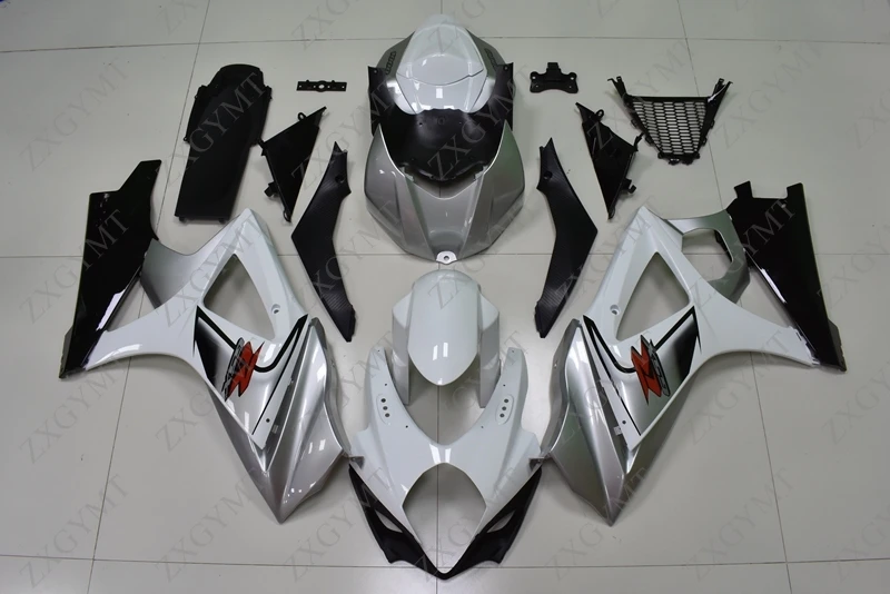 Fairings GSXR1000 2007 - 2008 K7 Silver White Motorcycle Fairing GSX R 1000 2008 Fairings GSXR1000 2008
Fairings GSXR1000 2007 - 2008 K7 Silver White Motorcycle Fairing GSX R 1000 2008 Fairings GSXR1000 2008