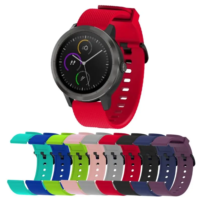 Silicone Watch Band Wrist Strap Bracket Replacement for Garmin Vivoactive 3/Vivoactive 3HR/Trainer/Music/Forerunner 645 Smart Wa
Silicone Watch Band Wrist Strap Bracket Replacement for Garmin Vivoactive 3/Vivoactive 3HR/Trainer/Music/Forerunner 645 Smart Wa