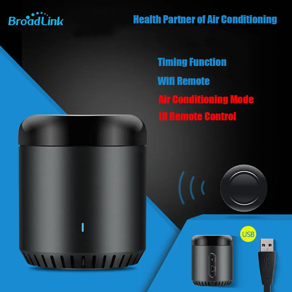 Broadlink New RM Mini 3 WiFi+IR Remote Control work for Alexa Google Home IFTTT Wireless APP Voice Controller SP3 EU WiFi Socket
Broadlink New RM Mini 3 WiFi+IR Remote Control work for Alexa Google Home IFTTT Wireless APP Voice Controller SP3 EU WiFi Socket