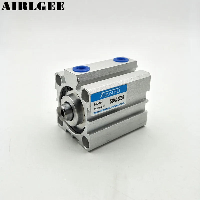 SDA32x30 32mm Bore 30mm Stroke Pneumatic Standard Thin Air Cylinder Free Shipping
SDA32x30 32mm Bore 30mm Stroke Pneumatic Standard Thin Air Cylinder Free Shipping