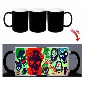 Magic Mug Suicide Squad Custom Photo Heat Color Changing Morph Mug 300ML Coffee Cup Beer Milk Mug With Cookie Wholesale xicara
Magic Mug Suicide Squad Custom Photo Heat Color Changing Morph Mug 300ML Coffee Cup Beer Milk Mug With Cookie Wholesale xicara