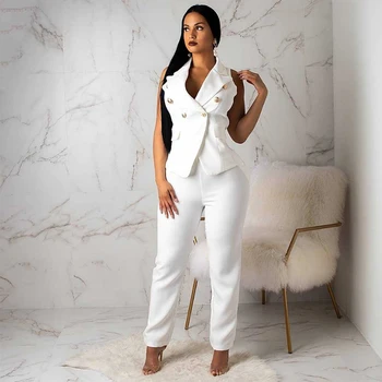 woman Blazers Suit vest Women Simple Pants Suits For Women Two Piece Sets Jacket & Long Pants Female High Quality Ladies Suits
woman Blazers Suit vest Women Simple Pants Suits For Women Two Piece Sets Jacket & Long Pants Female High Quality Ladies Suits