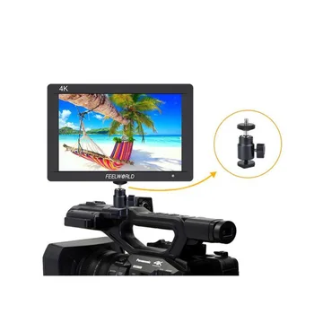 Feelworld F7S 7 Inch 3G-SDI HDMI Monitor 7" IPS 4K 1920x1200 Full HD Camera Field Monitor with Histogram Peaking Focus Zebra
Feelworld F7S 7 Inch 3G-SDI HDMI Monitor 7" IPS 4K 1920x1200 Full HD Camera Field Monitor with Histogram Peaking Focus Zebra