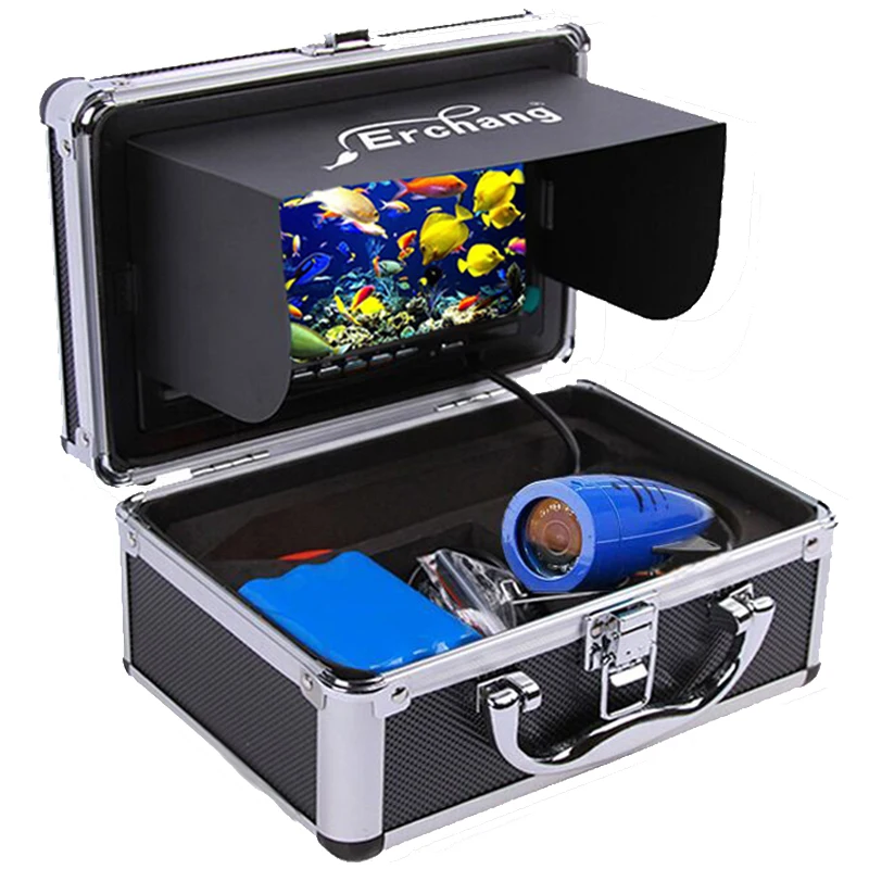 Erchang 15M 1000TVL Fish Finder Underwater Ice Fishing Camera 7‘ Monitor Infrared Lamp Underwater Camera For Fishing
Erchang 15M 1000TVL Fish Finder Underwater Ice Fishing Camera 7‘ Monitor Infrared Lamp Underwater Camera For Fishing