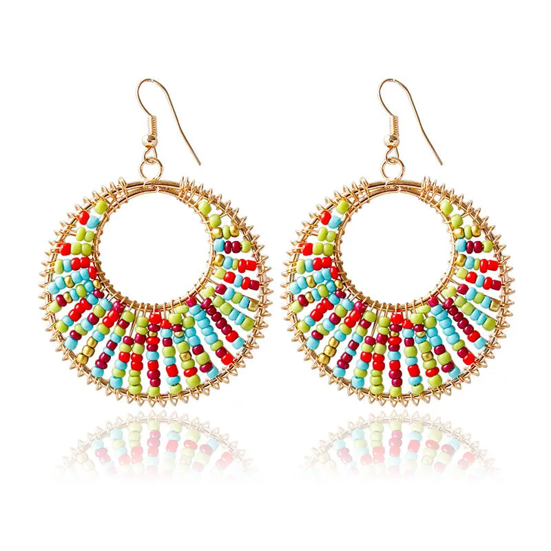 Retro Exaggerat Bohemia Bon Bon Ball Candy Color Beads Earrings Geometric Round Pendant Earrings Jewelry For Women Wedding Gift
Retro Exaggerat Bohemia Bon Bon Ball Candy Color Beads Earrings Geometric Round Pendant Earrings Jewelry For Women Wedding Gift