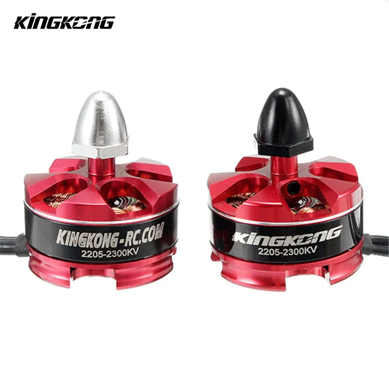 

Original KINGKONG 2205 2300KV 2-4S CW CCW Brushless Motor For RC Camera Drone FPV Racing Frame Motors Parts