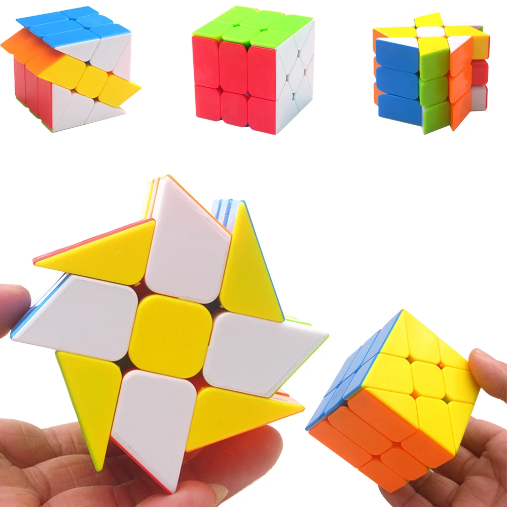 Strange-shape Magic Cube 3x3x3 Shengshou Yongjun Puzzle Speed Cubes 3*3*3 ZCUBE Professional Kids Educational Toy | Игрушки и хобби
