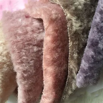 Twisted wool imitation wool autumn and winter clothing fabrics Dexel sheep shearing light water ripple cashmere
Twisted wool imitation wool autumn and winter clothing fabrics Dexel sheep shearing light water ripple cashmere