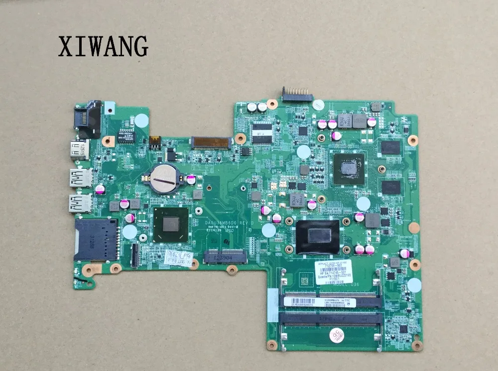 712799-501 Free shipping 712799-001 laptop motherboard for HP pavilion 15 15T 15-B series motherboard with I5-3337U 630m 2G
712799-501 Free shipping 712799-001 laptop motherboard for HP pavilion 15 15T 15-B series motherboard with I5-3337U 630m 2G