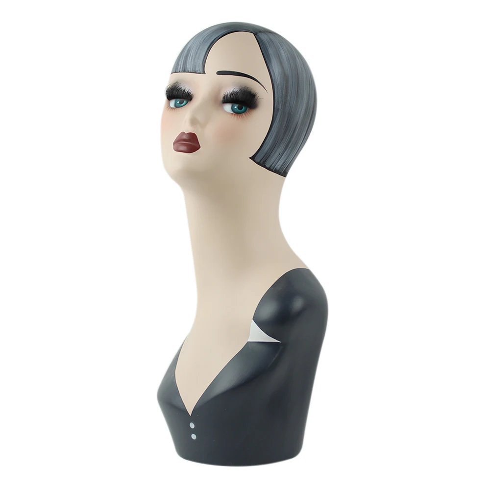 Hand Painted Mannequin Head For Wig And Hat Display With Fiberglass Material EMS Shipping
Hand Painted Mannequin Head For Wig And Hat Display With Fiberglass Material EMS Shipping