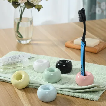 Mrosaa Multi-function Creative Ceramic Toothbrush Holder Storage Rack Bathroom Shower Tooth Brush Stand Shelf Bath Accessories
Mrosaa Multi-function Creative Ceramic Toothbrush Holder Storage Rack Bathroom Shower Tooth Brush Stand Shelf Bath Accessories