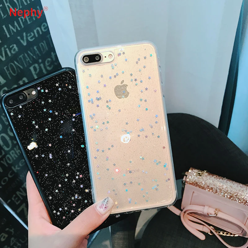 Nephy Bling Glitter Soft Silicone Case For iPhone 7 8 6 S 6S Plus X Xs Max XR 5 5S SE 7Plus 8Plus Star Coque Shining Phone Cover
Nephy Bling Glitter Soft Silicone Case For iPhone 7 8 6 S 6S Plus X Xs Max XR 5 5S SE 7Plus 8Plus Star Coque Shining Phone Cover