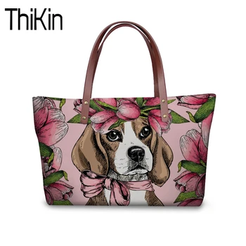THIKIN Beagle Flower Bags for Women 2018 Hound Famous Brands Designer Shoulder Bags Ladies Beach Bags Girls Tote Shopper Bags
THIKIN Beagle Flower Bags for Women 2018 Hound Famous Brands Designer Shoulder Bags Ladies Beach Bags Girls Tote Shopper Bags