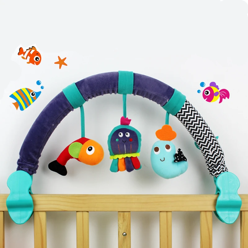 New 2017 Baby cribs Rattle babyplay Baby Hand Bell Multifunctional Plush Toy Stroller Mobile Gifts infant travel arch
New 2017 Baby cribs Rattle babyplay Baby Hand Bell Multifunctional Plush Toy Stroller Mobile Gifts infant travel arch