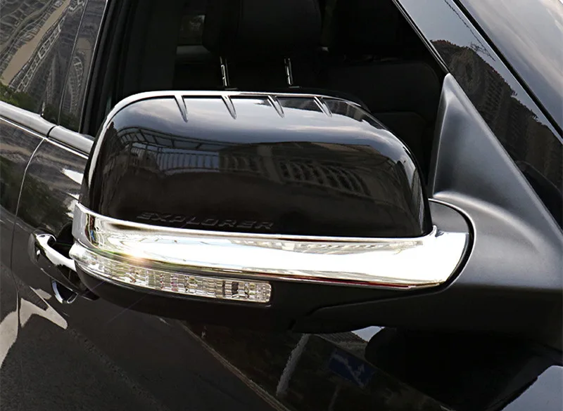 Accessories for Ford Explorer 2013 2014 2015 2016 side door rearview mirrors scuff ABS Chrome decoration trim 2pcs
Accessories for Ford Explorer 2013 2014 2015 2016 side door rearview mirrors scuff ABS Chrome decoration trim 2pcs