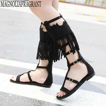 new Summer Sandals Women tassel Roman sandals Designer zipper Ladies Gladiator Sandal Shoes flat Cool boots Zapatos Mujer c627
new Summer Sandals Women tassel Roman sandals Designer zipper Ladies Gladiator Sandal Shoes flat Cool boots Zapatos Mujer c627