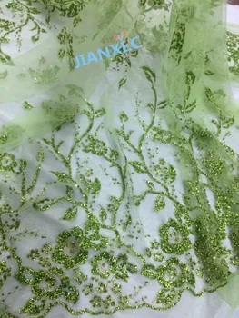 High Quality African net Lace With glued glitter JIANXI.C-111670 Nigerian French Lace Fabric Latest Glitter Laces
High Quality African net Lace With glued glitter JIANXI.C-111670 Nigerian French Lace Fabric Latest Glitter Laces