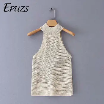 Summer sleeveless knitted sweater women turtleneck pullovers casual knitted top korean style pull femme 2019
Summer sleeveless knitted sweater women turtleneck pullovers casual knitted top korean style pull femme 2019
