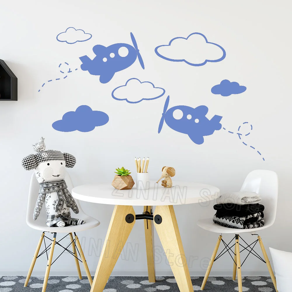 Airplane Wall Decal Cloud Vinyl Plane Sticker Nursery Boy Room Home Decor Modern Removable Wall Stickers Wallpaper Kids Z459
Airplane Wall Decal Cloud Vinyl Plane Sticker Nursery Boy Room Home Decor Modern Removable Wall Stickers Wallpaper Kids Z459