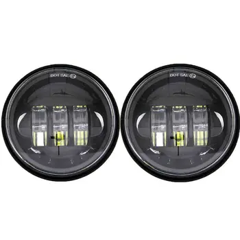 Fog lights 1 Pair 4 1/2 4.5Inch Black/Chrome Motorcycle LED Passing Fog Light for Heritage Softail Road King Electra Glide
Fog lights 1 Pair 4 1/2 4.5Inch Black/Chrome Motorcycle LED Passing Fog Light for Heritage Softail Road King Electra Glide