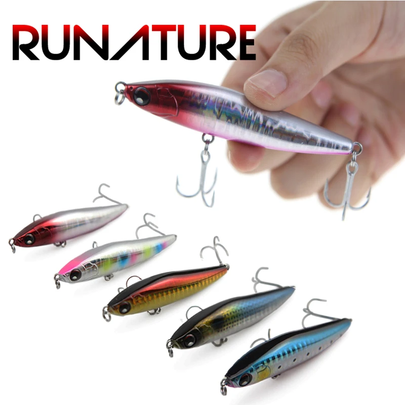 Runature Fishing Sinking Lure Bait Pencil Lure Wobbler 80mm 19g Artificial Lure Hard Bait Pencil Fishing Lures Baits Sinking
Runature Fishing Sinking Lure Bait Pencil Lure Wobbler 80mm 19g Artificial Lure Hard Bait Pencil Fishing Lures Baits Sinking