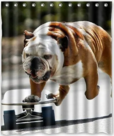 christmas decorations for home Bulldog play game 160x180cm Fabric bathroom accessories Shower Curtain
christmas decorations for home Bulldog play game 160x180cm Fabric bathroom accessories Shower Curtain