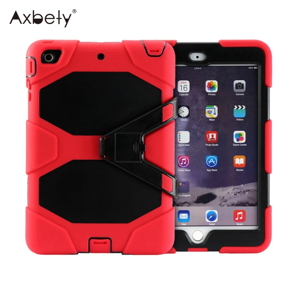 Axbety Heavy Duty Case For iPad mini Case Full Protect Kickstand Hybrid Cover For iPad mini 1 2 3 Shockproof Armor Tablet Cases
Axbety Heavy Duty Case For iPad mini Case Full Protect Kickstand Hybrid Cover For iPad mini 1 2 3 Shockproof Armor Tablet Cases