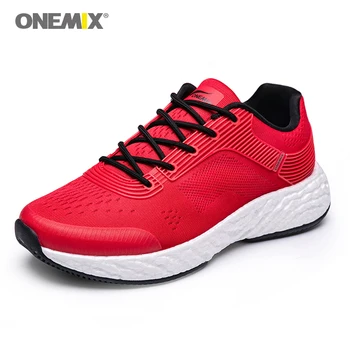 ONEMIX Men's knitting Breathable Running Shoes for men Sport jogging shoes shock absorption cushion soft midsole shoes
ONEMIX Men's knitting Breathable Running Shoes for men Sport jogging shoes shock absorption cushion soft midsole shoes