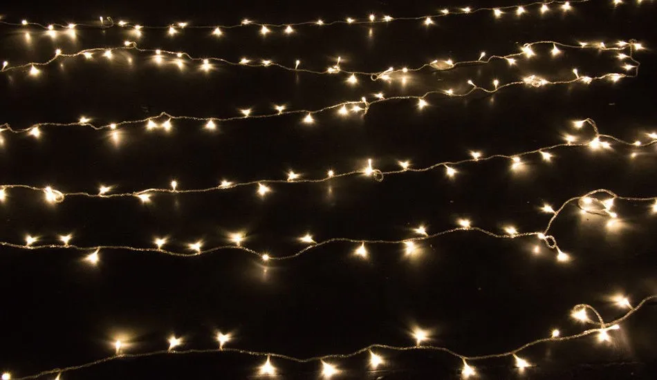 Теплый белый/белый 50 м 400 светодиодные лампы Рождественская елка сказочные огни