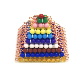 Montessori Early teaching aids,color beads square color bead ladder Kindergarten infant and young children's education toys
Montessori Early teaching aids,color beads square color bead ladder Kindergarten infant and young children's education toys