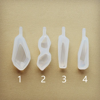 4pieces/set Irregular stone pendant Silicone Mold Resin Silicone Mould handmade DIY Jewelry Making epoxy resin molds
4pieces/set Irregular stone pendant Silicone Mold Resin Silicone Mould handmade DIY Jewelry Making epoxy resin molds