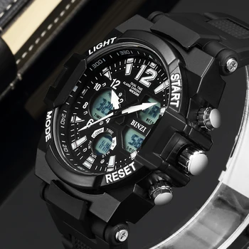 Sport Men Watches Military Army Style LED Digital Student Electronic Waterproof Dual Display Quartz Watch relogio masculino xfcs
Sport Men Watches Military Army Style LED Digital Student Electronic Waterproof Dual Display Quartz Watch relogio masculino xfcs