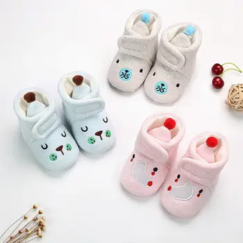 Newborn Baby Crib Shoes Soft Bottom Anti-slip Shoes Footwear Embroidery Flower Balls Infant Girl Shoes
Newborn Baby Crib Shoes Soft Bottom Anti-slip Shoes Footwear Embroidery Flower Balls Infant Girl Shoes