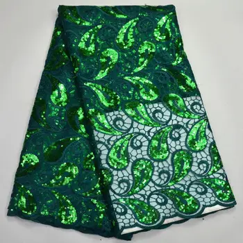 African embroidered Sequins lace fabrics 2018 Latest Sequin Fabric High Quality Tulle Green Lace Fabric For Party Dress OED02
African embroidered Sequins lace fabrics 2018 Latest Sequin Fabric High Quality Tulle Green Lace Fabric For Party Dress OED02